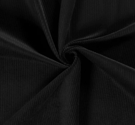 Breitcord uni "schwarz"