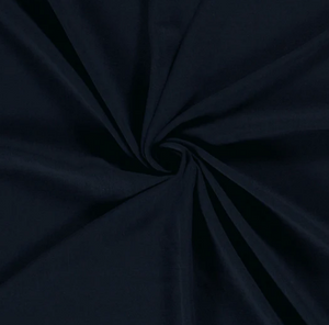 Viskose-Leinen uni "marine