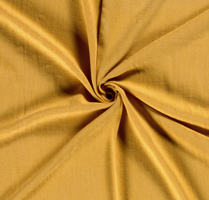 Viskose-Leinen uni "ocker"