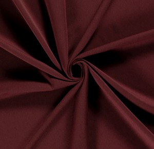 Gabardine uni "bordeaux"