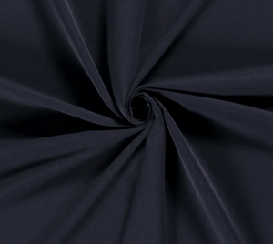 Gabardine uni "marine"