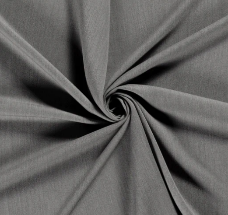 Gabardine uni "hellgrau"