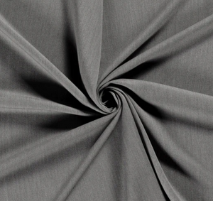 Gabardine uni "hellgrau"
