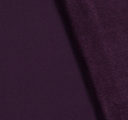 Alpenfleece uni "violett"