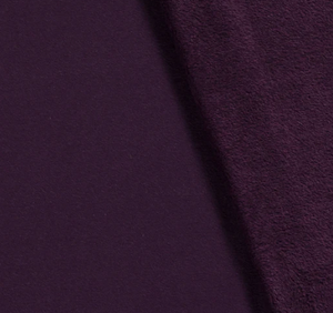 Alpenfleece uni "violett"