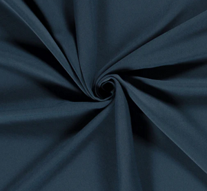 Gabardine uni "stahlblau"
