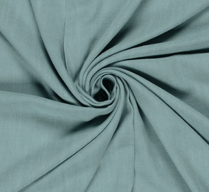 Viskose-Leinen uni "altes grün"