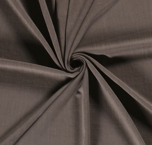 Viskose-Leinen uni "braun-taupe"