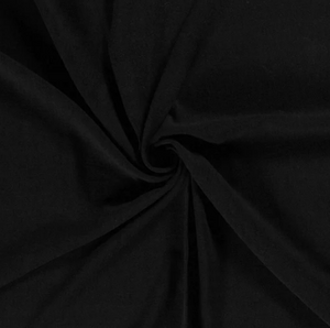 Viskose-Leinen "schwarz"