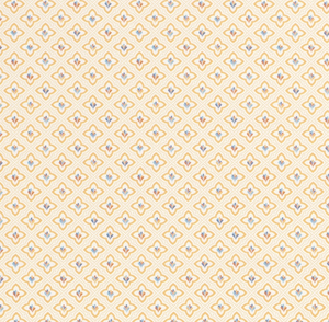 Popeline abstrakt "orange"