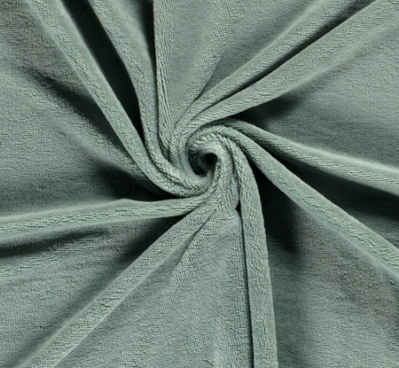 Bambus Fleece "altes grün"