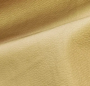 Lederimitat Metallic "gold"