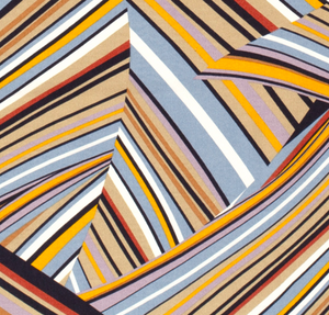 Viskose Popeline Streifen "bunt"