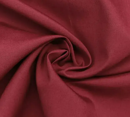 Popeline uni "bordeaux"