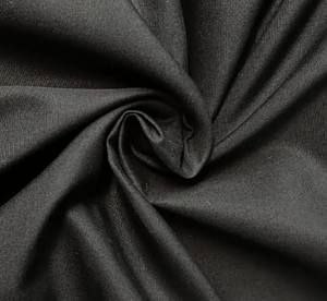 Popeline uni "schwarz"
