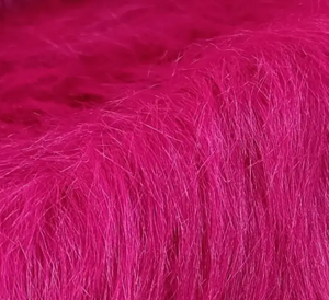 Langhaarfell "fuchsia"