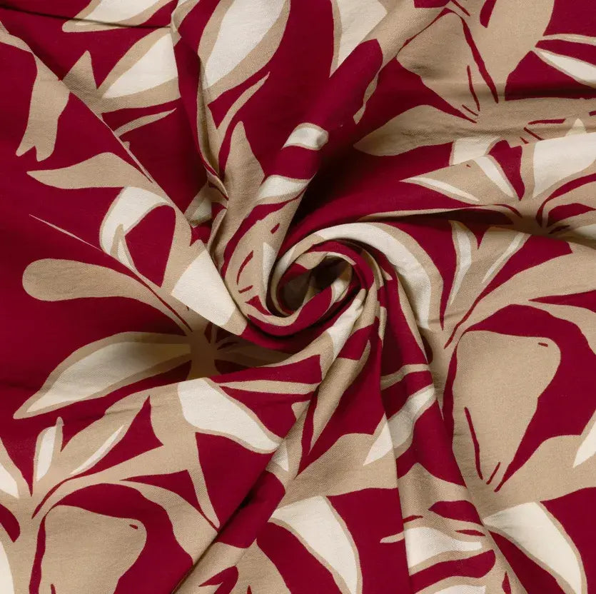 blumen-bordeaux-viskose-nylon-stoff-stoffparadies-lyss
