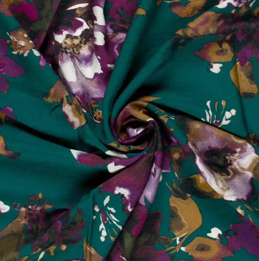 blumen-petrol-viskose-nylon-stoff-stoffparadies-lyss