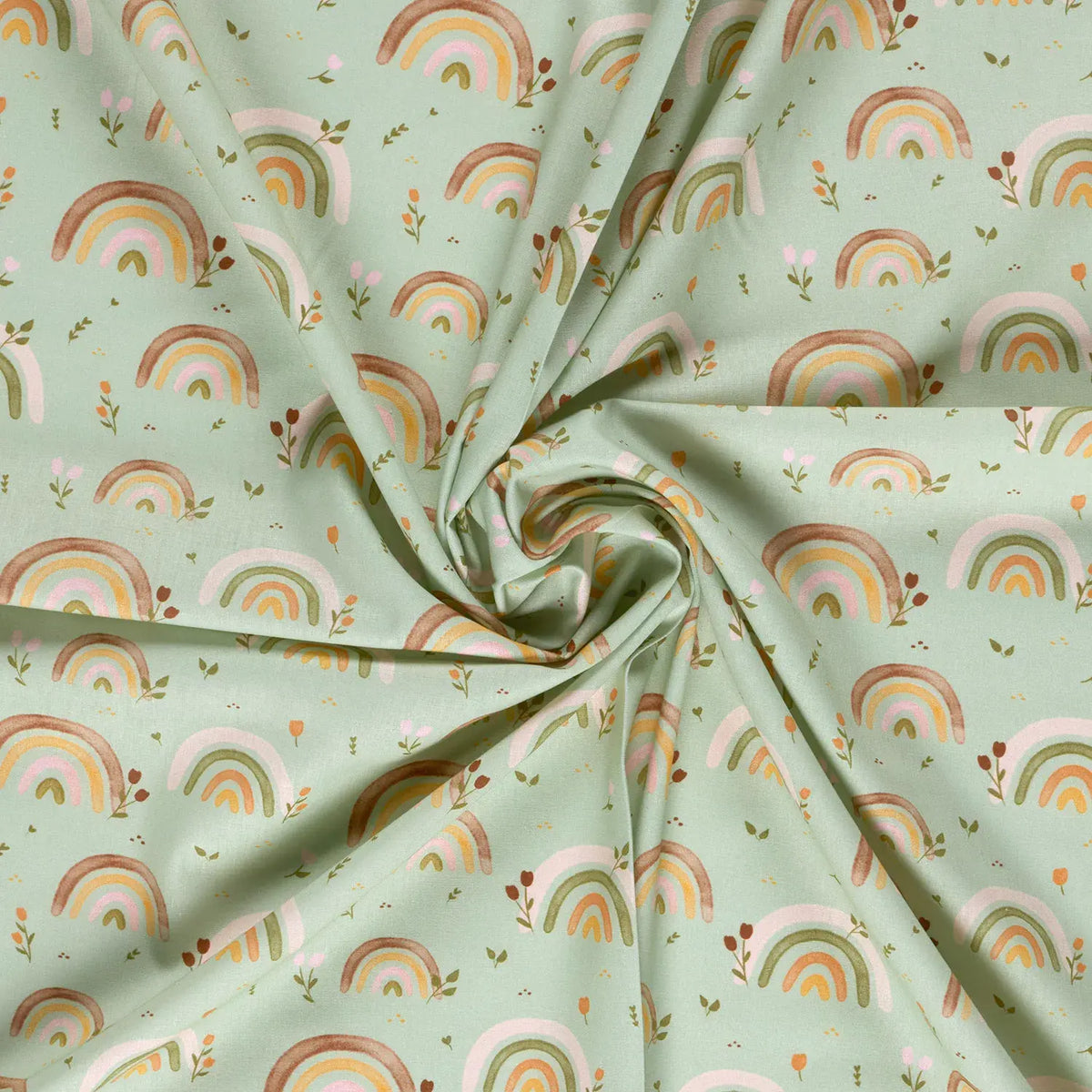 regenbogen-mint-popeline-baumwolle-druck-stoff-stoffpradies-lyss